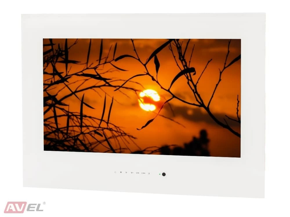 AVS240SM 23,8 zoll Smart TV (weißer Rahmen)